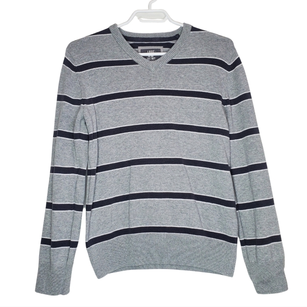 Lable of Graded Goods by H&M Men's V-Neck Pullover, Size S